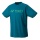 Yonex Training T-shirt Practice Logo YM0046 (100% Polyester) 2024 blue-green Men